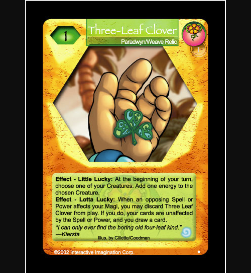 Three-Leaf Clover - Paradwyn